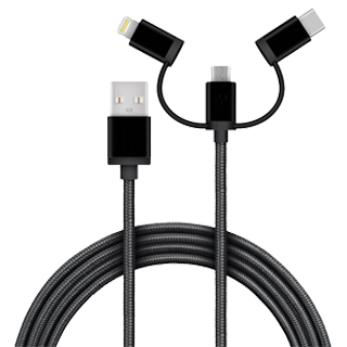 Ilustračný obrázok kategórie Konektory a káble