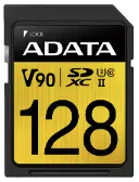 Ilustrační obrázek kategorie SD karty 128 GB