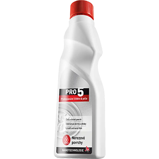 Ilustračný obrázok kategórie Čistiace prostriedky na nerezové povrchy