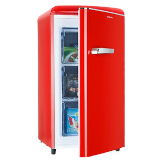 Ilustrační obrázek kategorie Retro jednodveřové lednice
