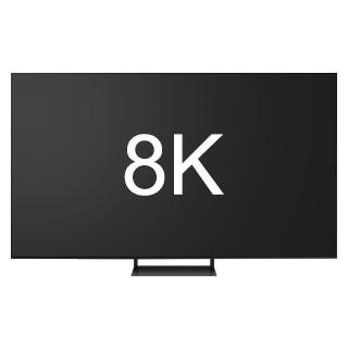 Ilustračný obrázok kategórie 8K televízory