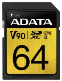 Ilustrační obrázek kategorie SD karty 64 GB