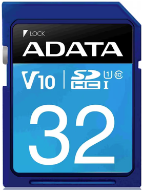 Ilustrační obrázek kategorie SD karty do 32 GB