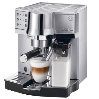 Ilustračný obrázok kategórie Automatické kávovary na latte a cappuccino