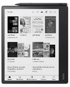 Ilustrační obrázek kategorie Čtečky knih Rakuten Kobo