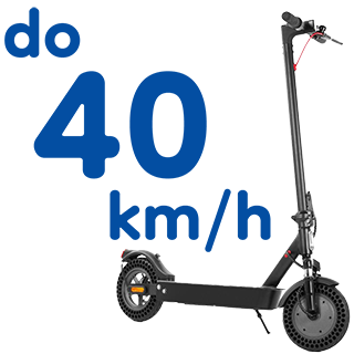 Ilustračný obrázok kategórie Elektrické kolobežky do 40km/h