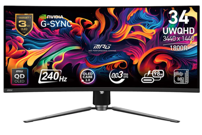 Ilustračný obrázok kategórie MSI monitory OLED