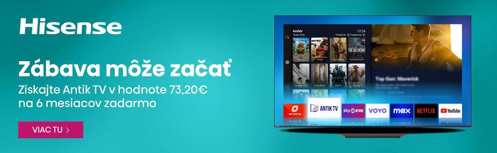 Hisense TV - Antik zdarma