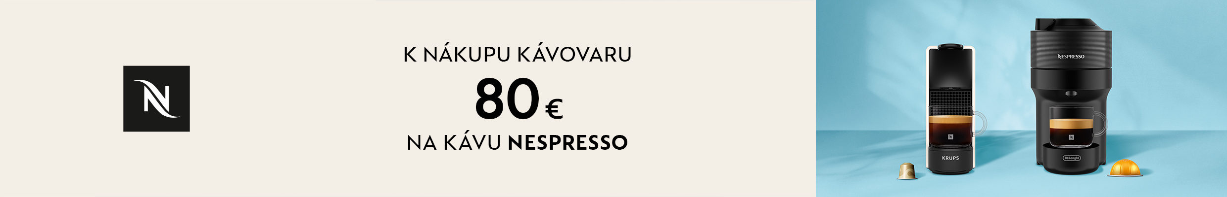 Nespresso 80€ voucher
