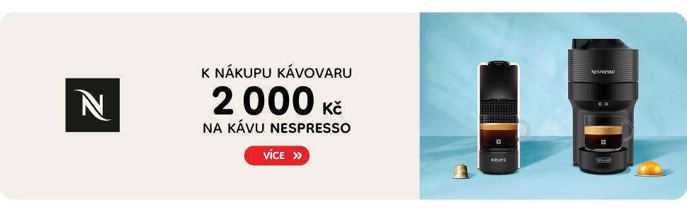Nespresso - kupon 2 000 Kč na kávu