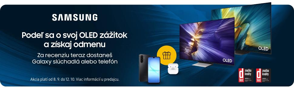 Samsung darček za recenziu