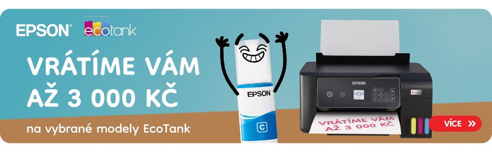 Epson Cashback na tiskárny EcoTank FY25