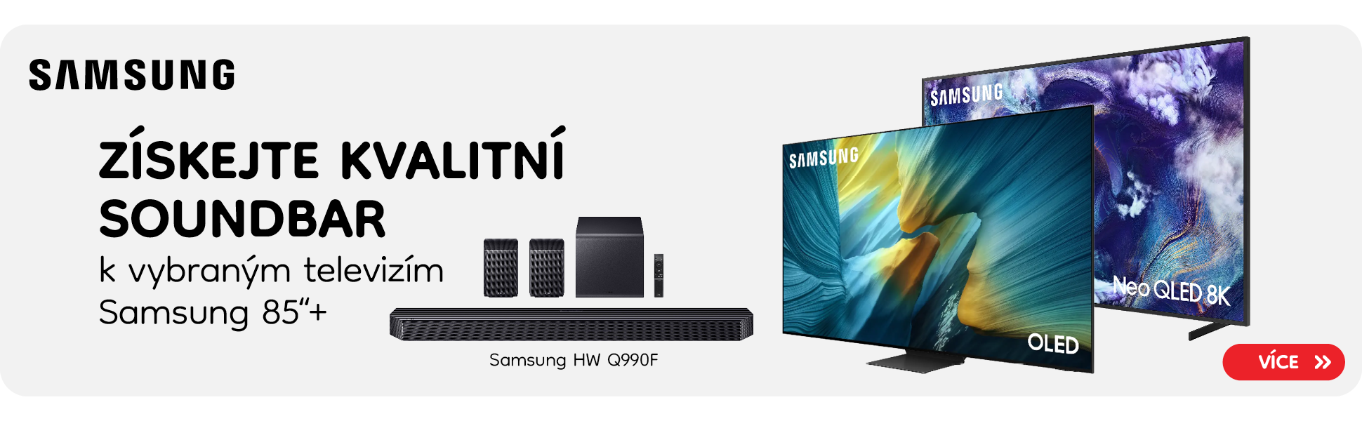 Samsung soundbar jako dárek  