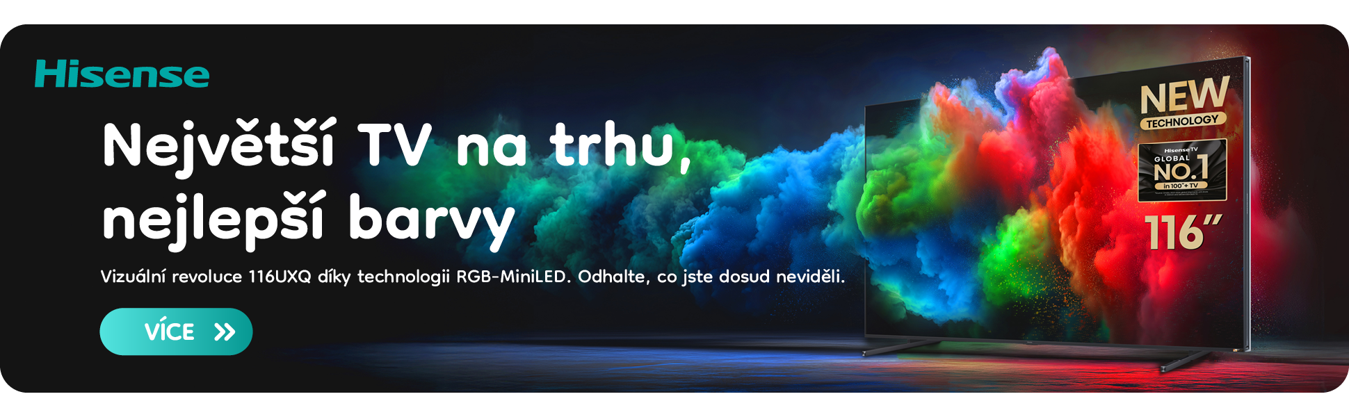 Best colours TV - Hisense CE 