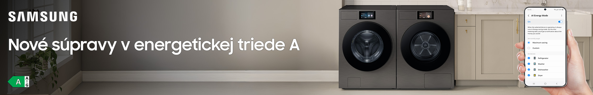 Samsung susicky energy A - produktovy