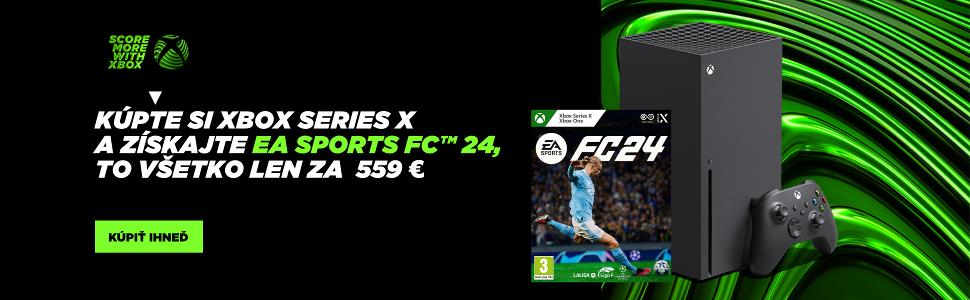 Xbox + hra FC24 - kategoria