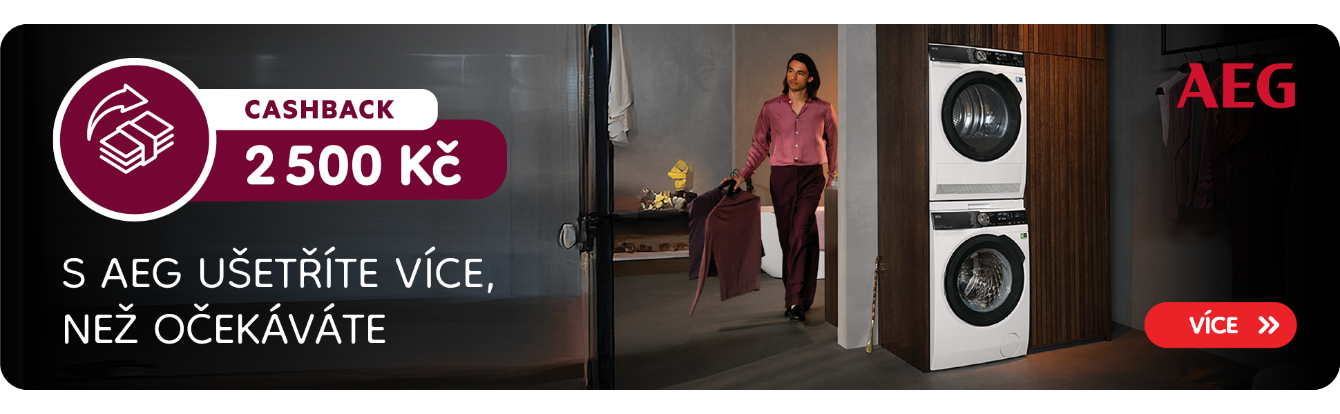 AEG CashBack laundry