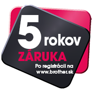 Brother predĺžená záruka 5 rokov // naplň a vytlač