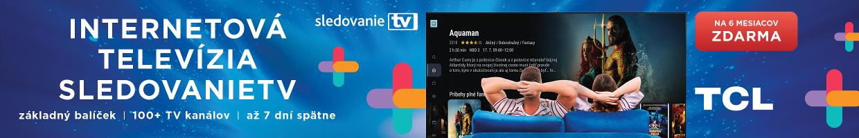 TCL sledovanie TV 6 mesiacov