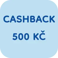 Cashback 500 Kč