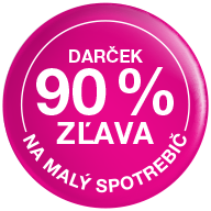 90% zlava z maleho spotrebicu