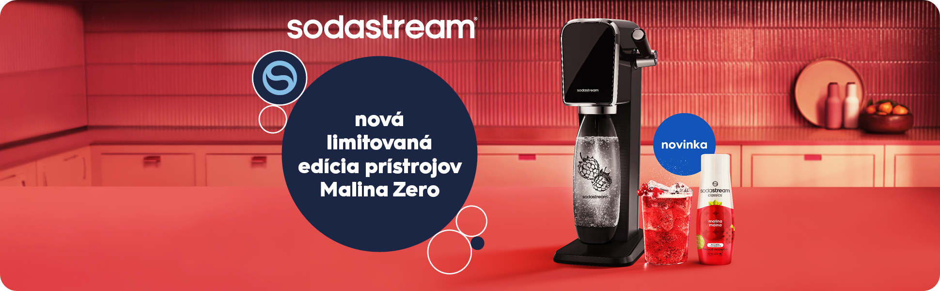 SodaStream Malina multipack