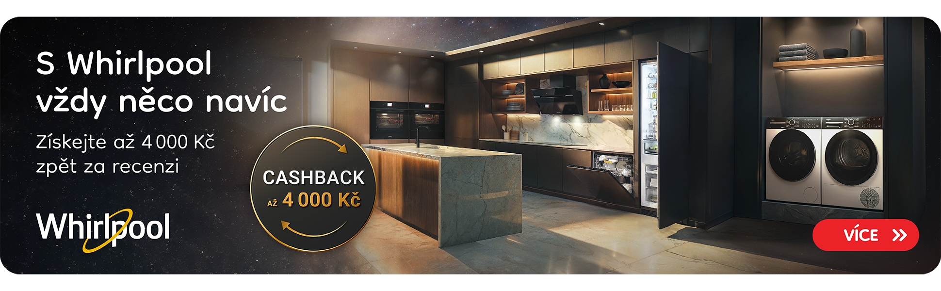 Whirpool cashback září- listopad 26