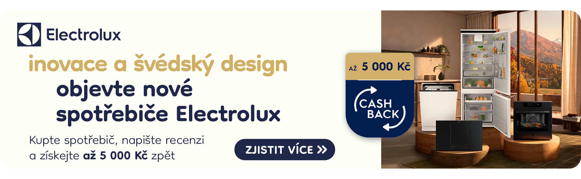 Electrolux  Cashback Taste Q3 26