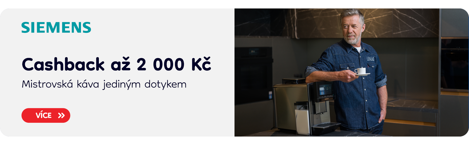 Siemens kávovary - Cashback 