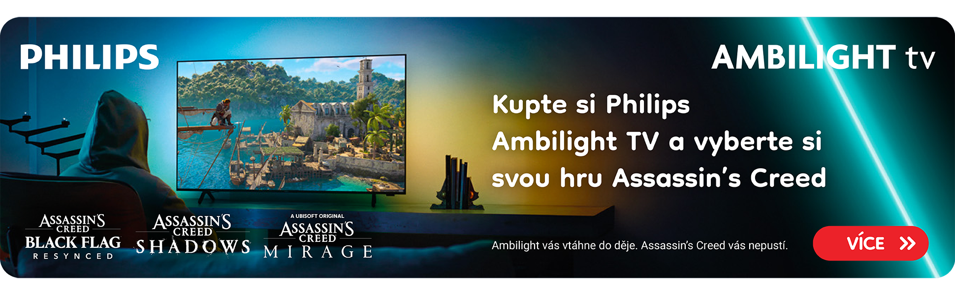 Philips TV - Ubisoft Assasin Creed 
