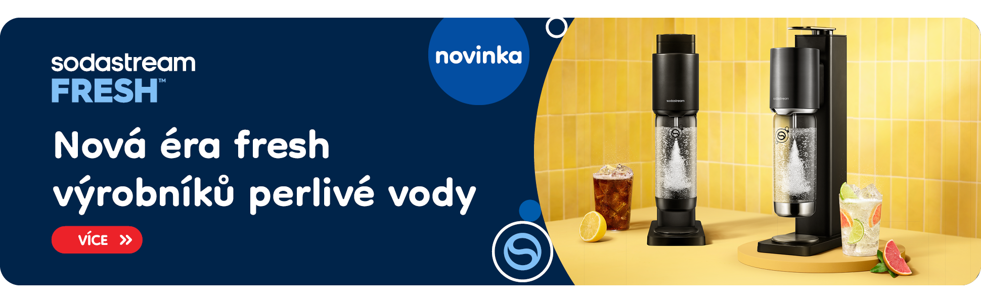Sodastream - Fresh výrobník 