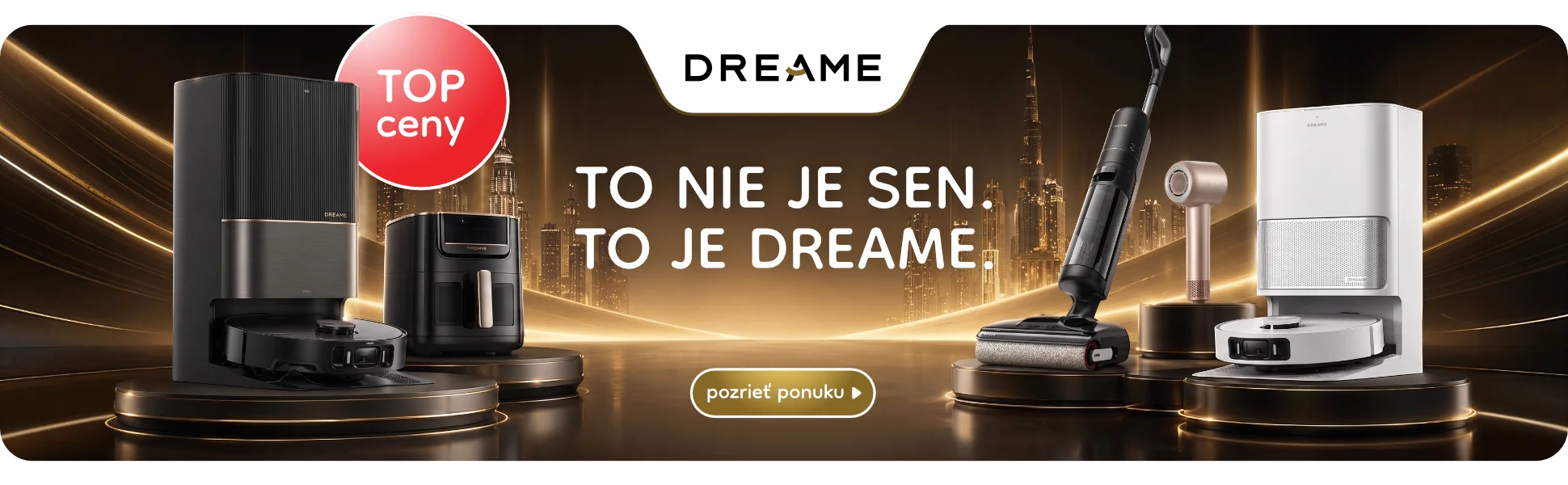 Dreame vysávače 10/2026