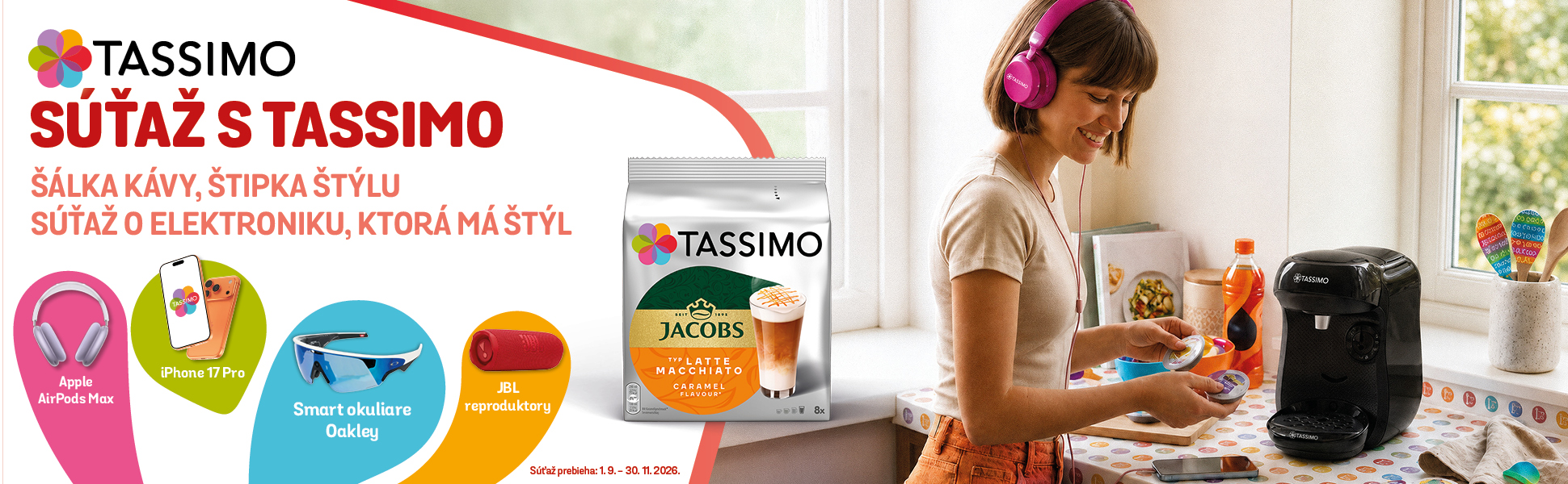Tassimo súťaž 10/2026