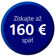 Philips cashback až 160€ univ sticker