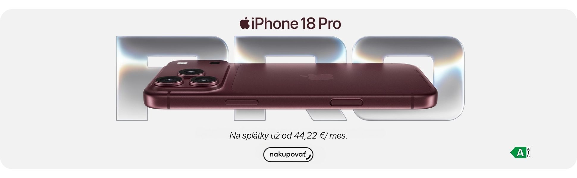 Apple 18 pro splátky baner