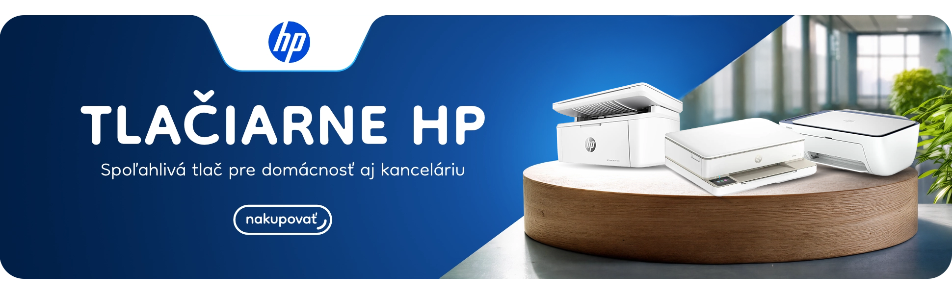 HP tlaciarne baner