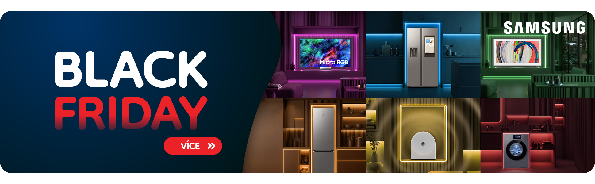 Samsung CE + AV + MDA- Black Friday 