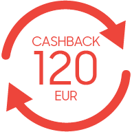 120€ CASHBACK