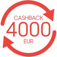 4000€ CASHBACK