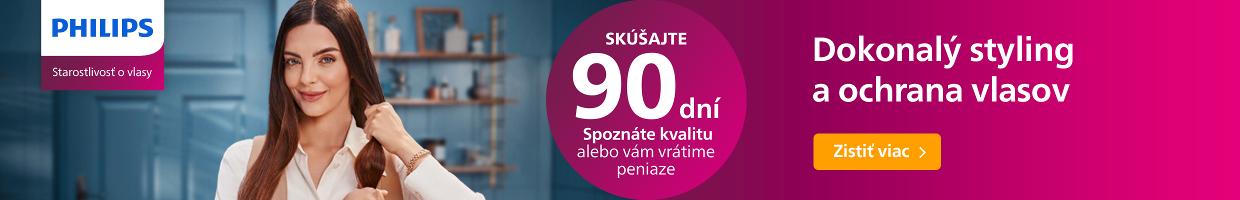 Philips vlasová starostlivosť 90 dní Detail banner