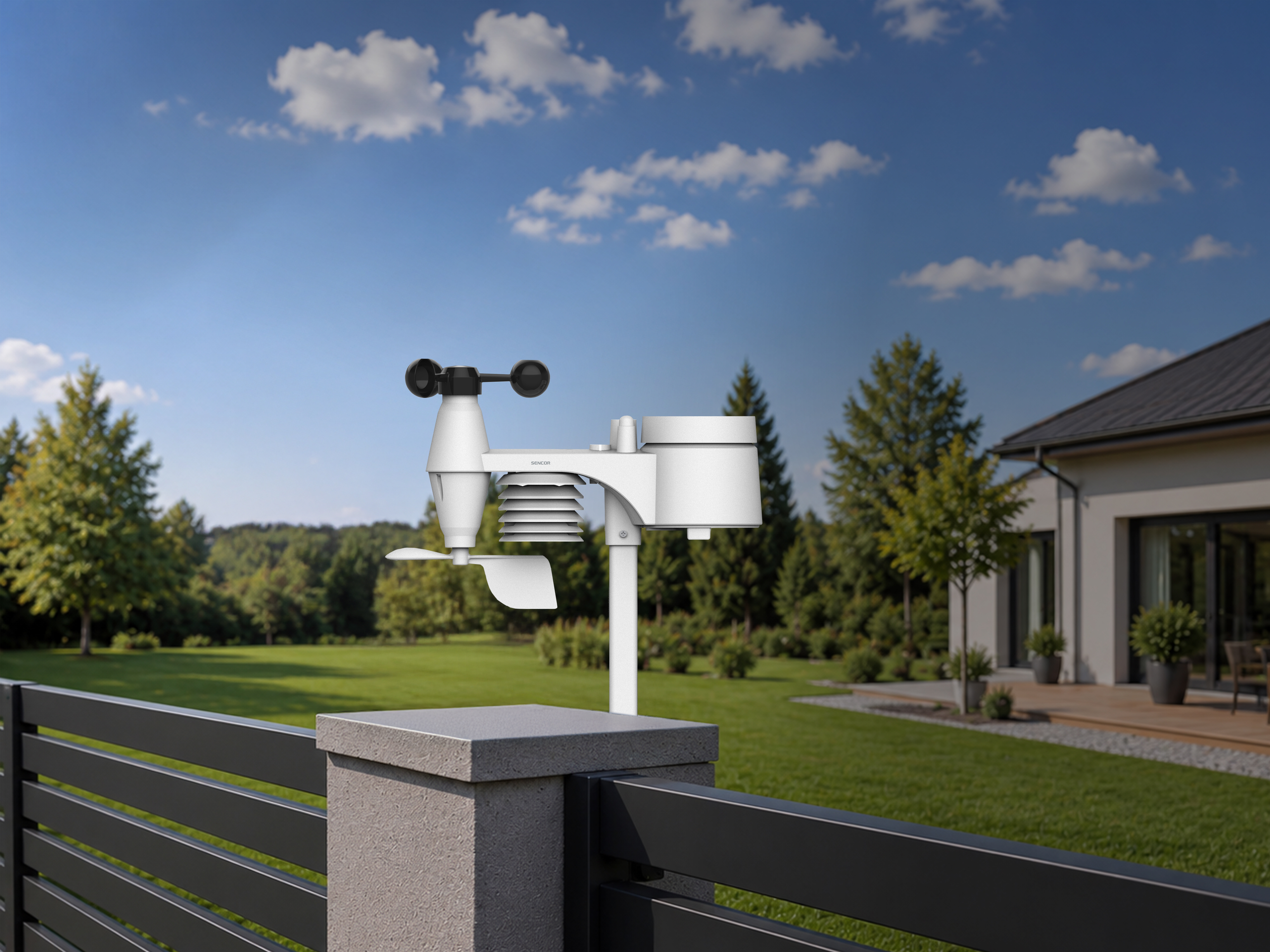 Sencor SWS 12500 WiFi wifi weather station with 7-in-1 sensor