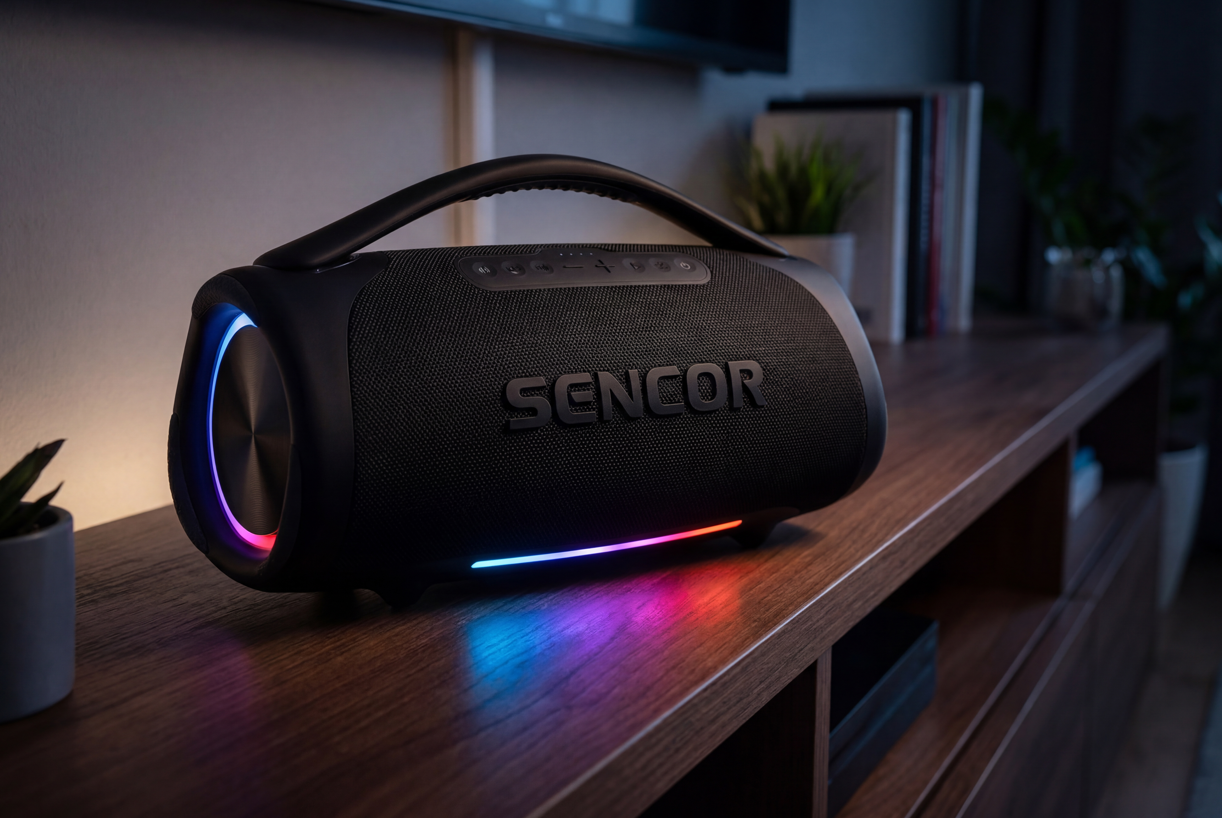 Sencor RESONEX MEGA vezeték nélküli hangszóró akár 28 órás üzemidővel