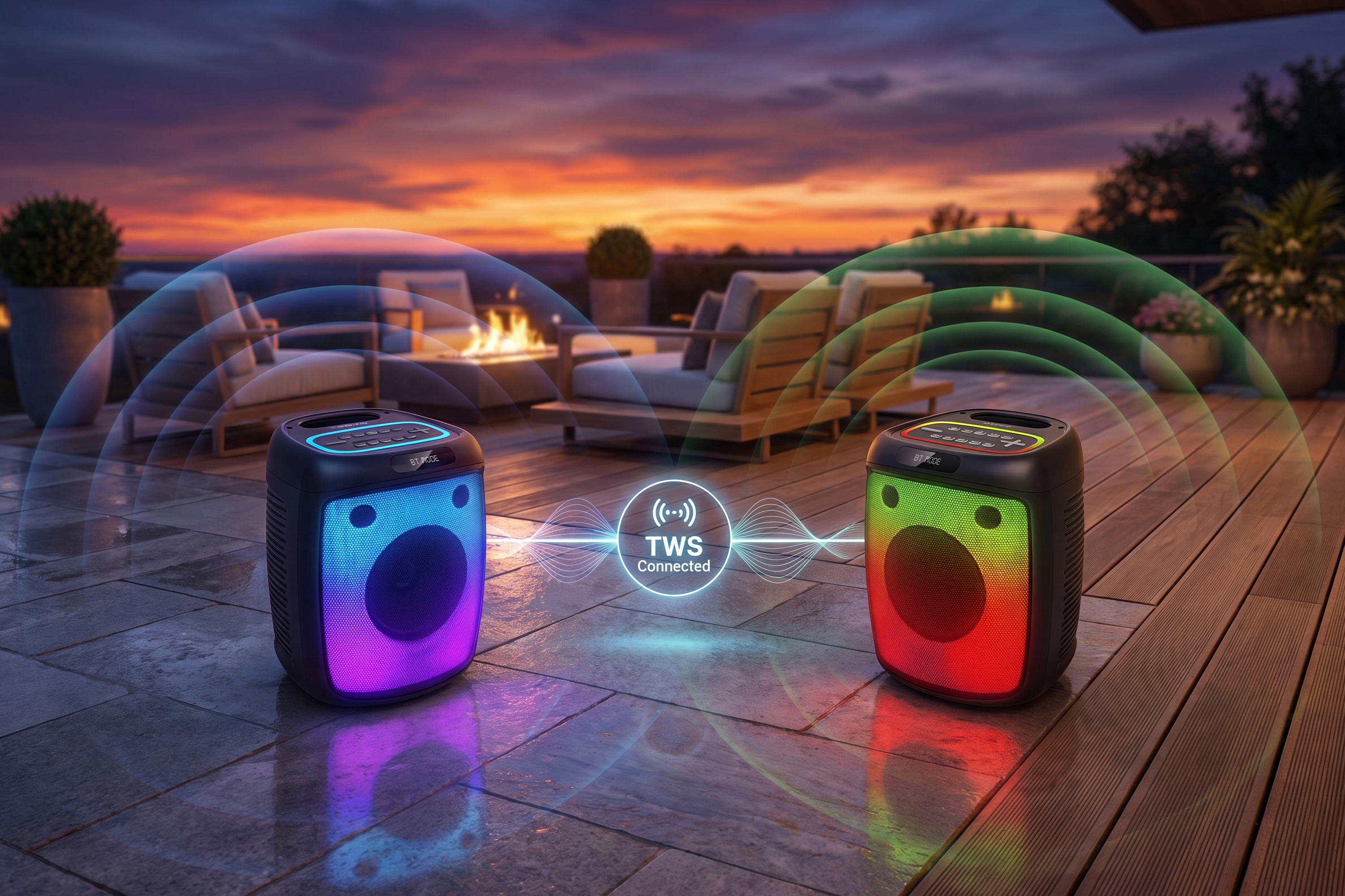 Sencor PARTYCON BASE partycon base plays music from your phone via bluetooth 5.0, from a usb flash drive, via a 3.5 mm aux jack, or via fm radio. it also features a 6.3 mm microphone input and the option to connect an electric guitar. a versatile solution for musicians and everyday users alike.
