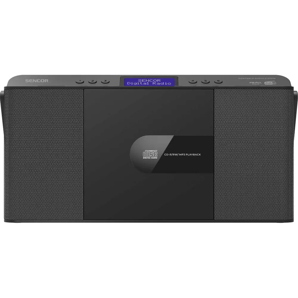 Sencor radioodtwarzacz z cd, dab+ i bluetooth SPT 7500DB, zawartość opakowania