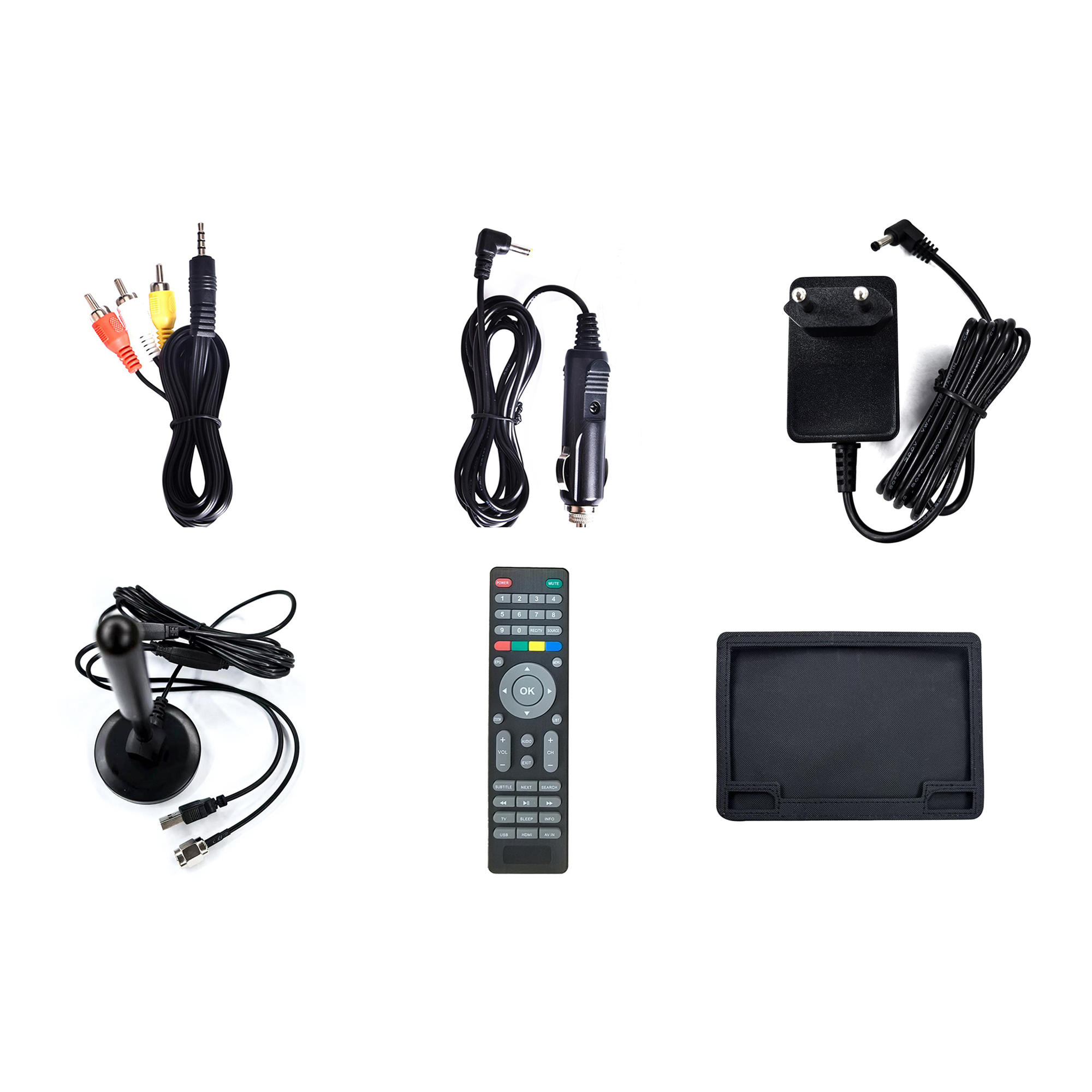 Sencor SPV 8100T portable lcd tv, package contents