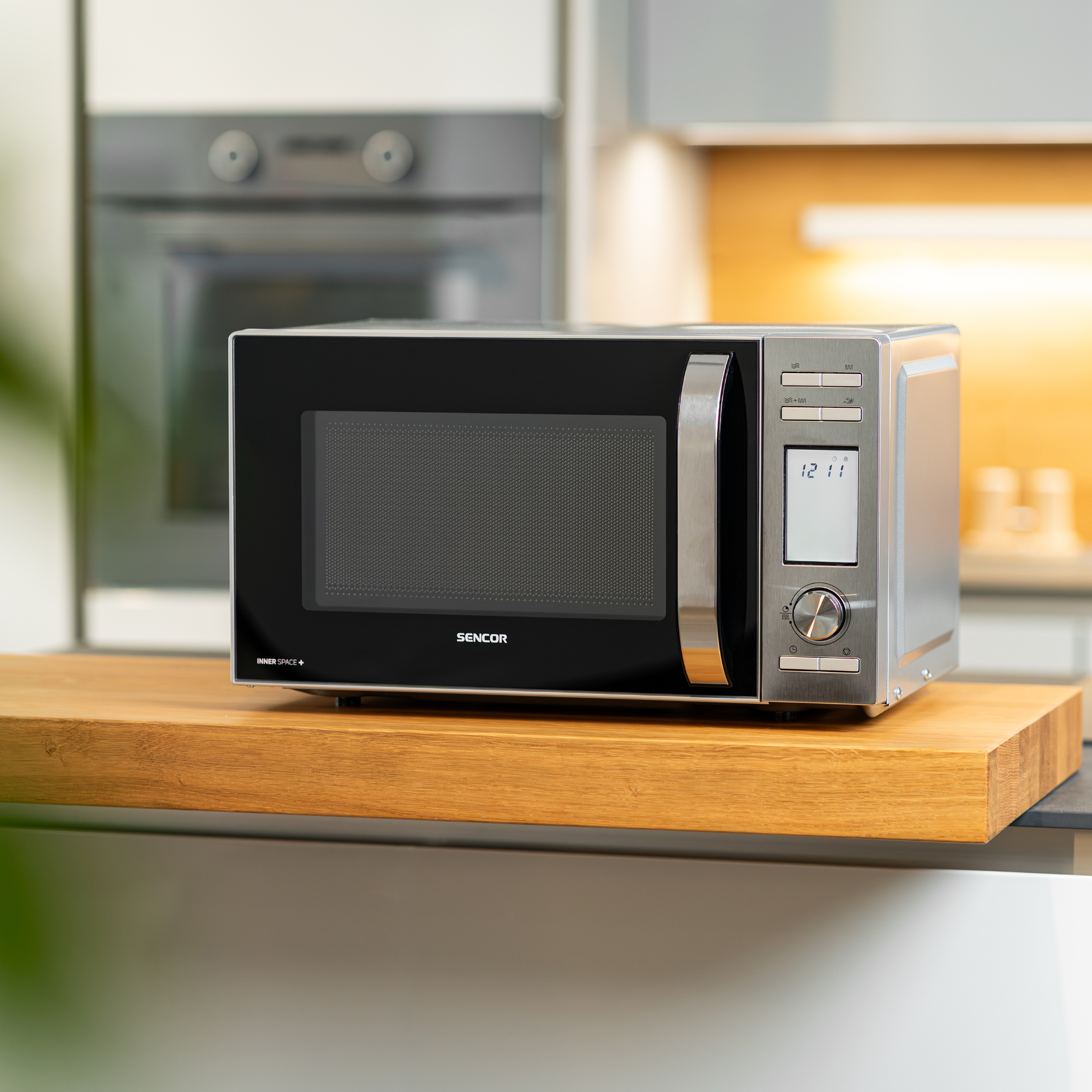 Sencor SMW 6020SS mikrohullámú sütő grill funkcióval
