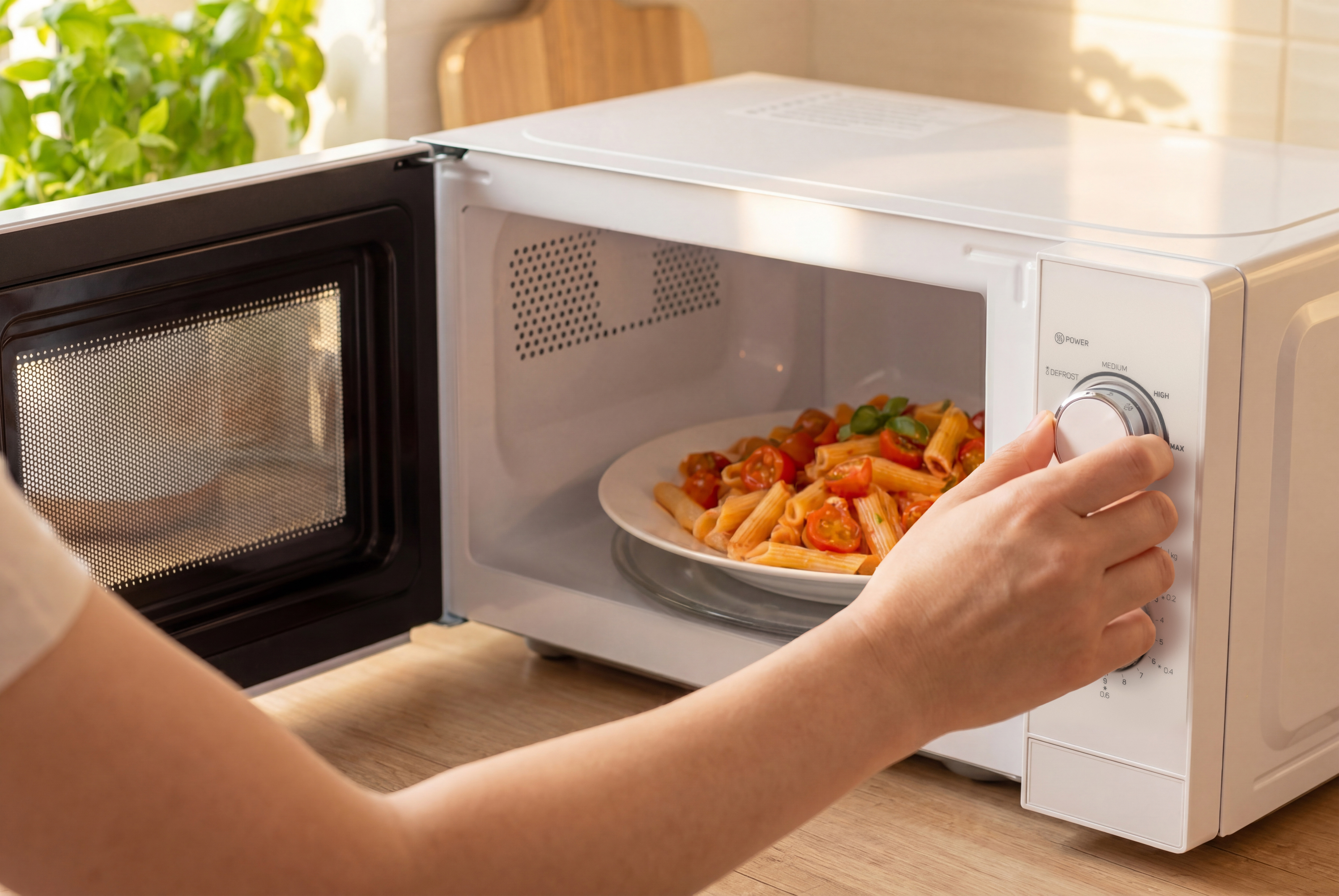 Sencor kuchenka mikrofalowa 20 l z emaliowanym wnętrzem SMW 1718WH