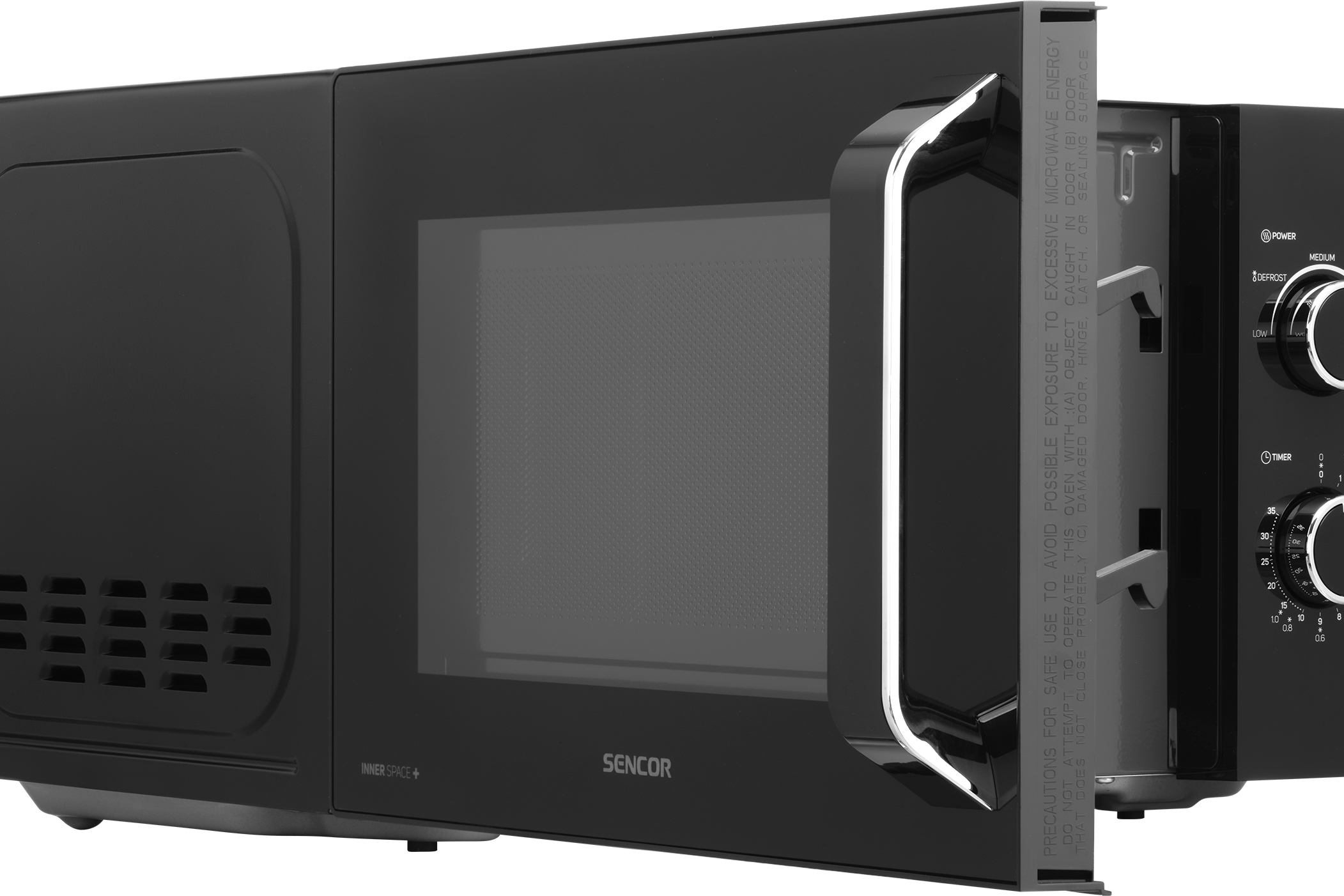 Sencor mikrovlnná trouba 20 l s led osvětlením SMW 1919BK
