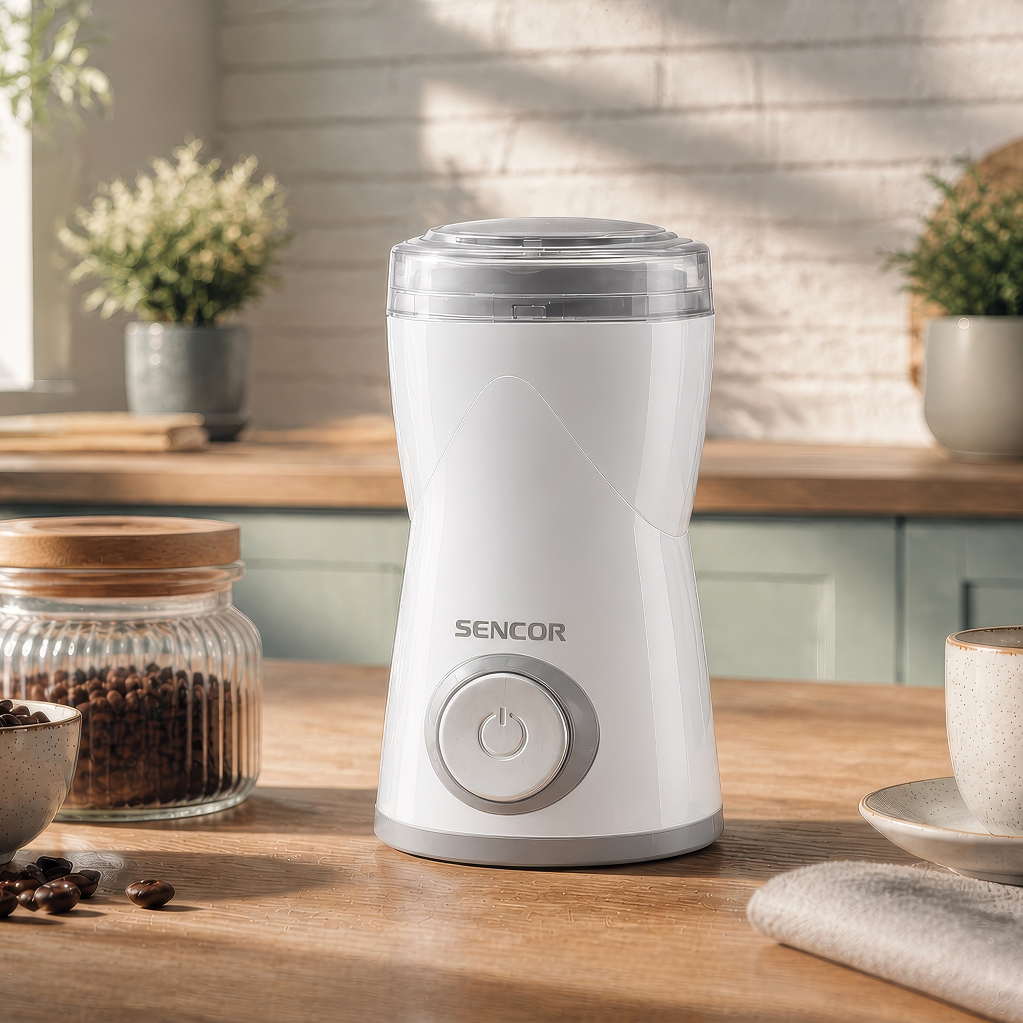 Sencor kávomlýnek SCG 1050WH