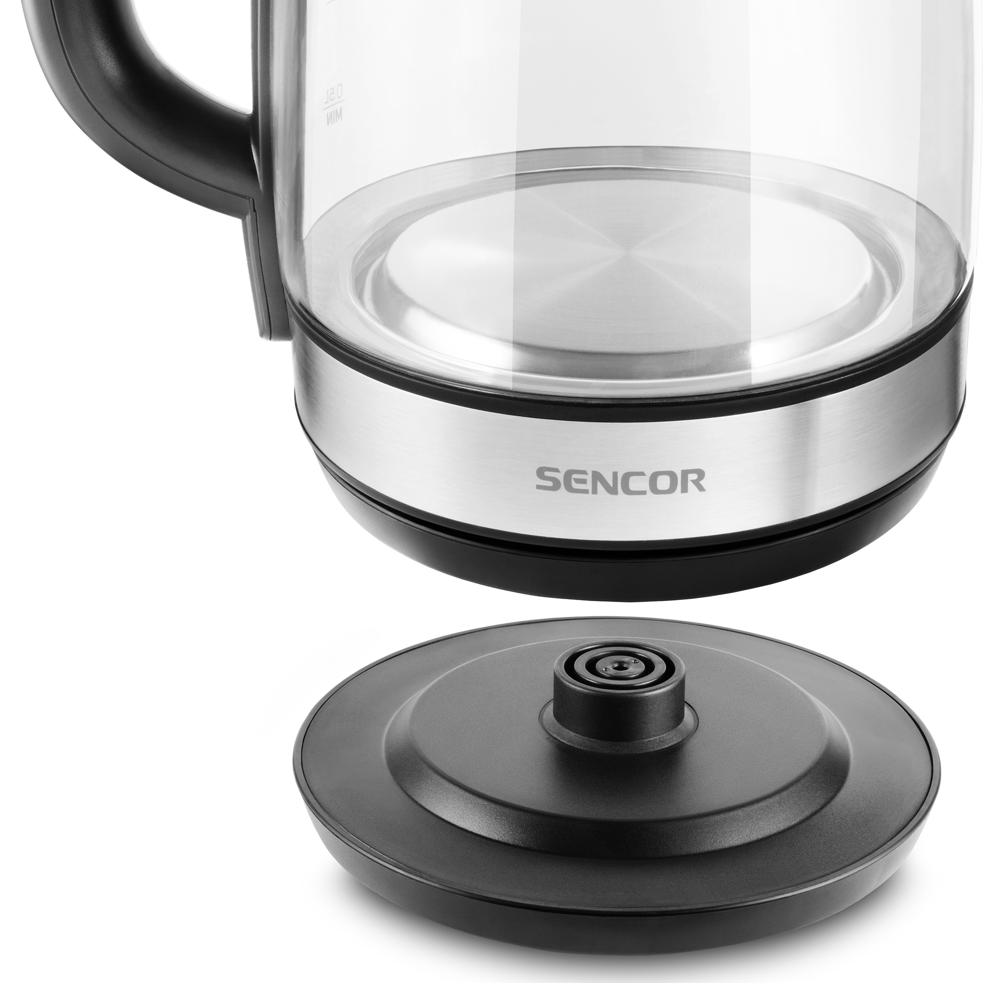 Sencor skleněná rychlovarná konvice bez obsahu bpa SWK 2080BK